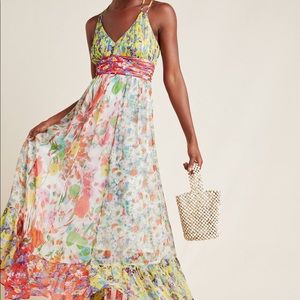 Anthropologie Malibu Maxi Dress